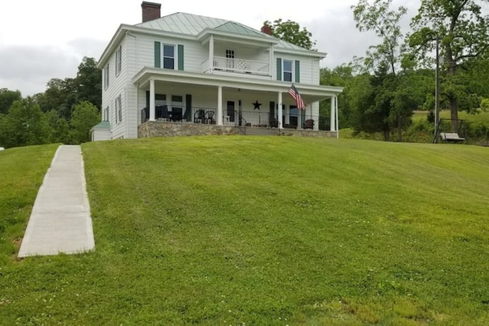 Sidewalk from driveway.
