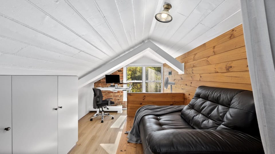 Loft study room or just a room to sit and enjoy the beautiful sunshine that comes through the window