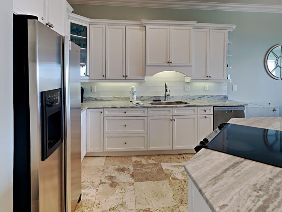 House, Multiple Beds, Balcony, Ocean View | Private kitchen | Fridge, microwave, oven, stovetop