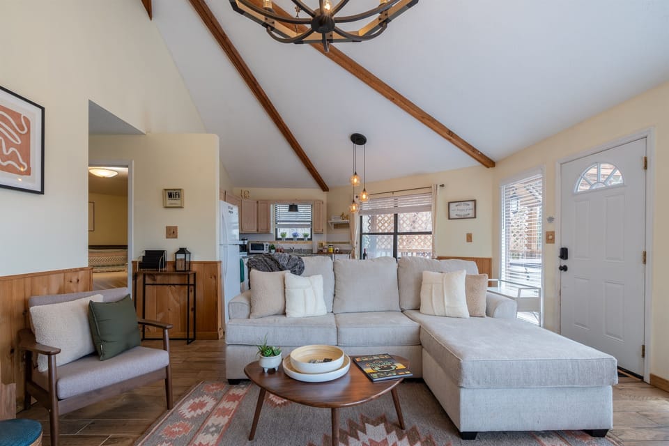 Such a unique living room! We love it.