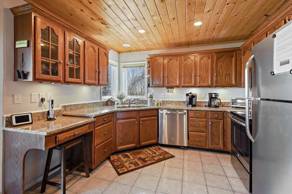 Kitchen with Stainless Steel Appliances