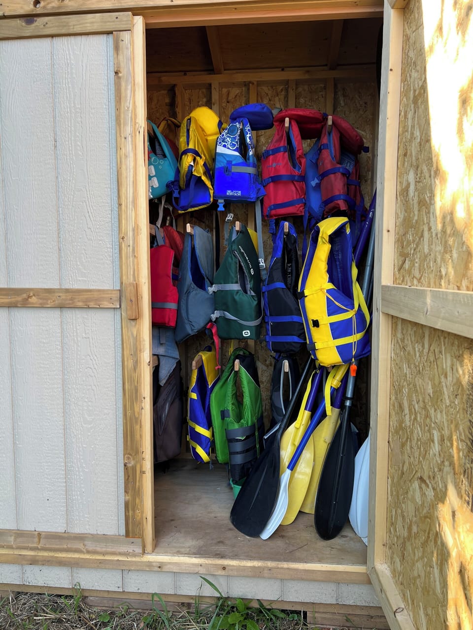 Equipment storage