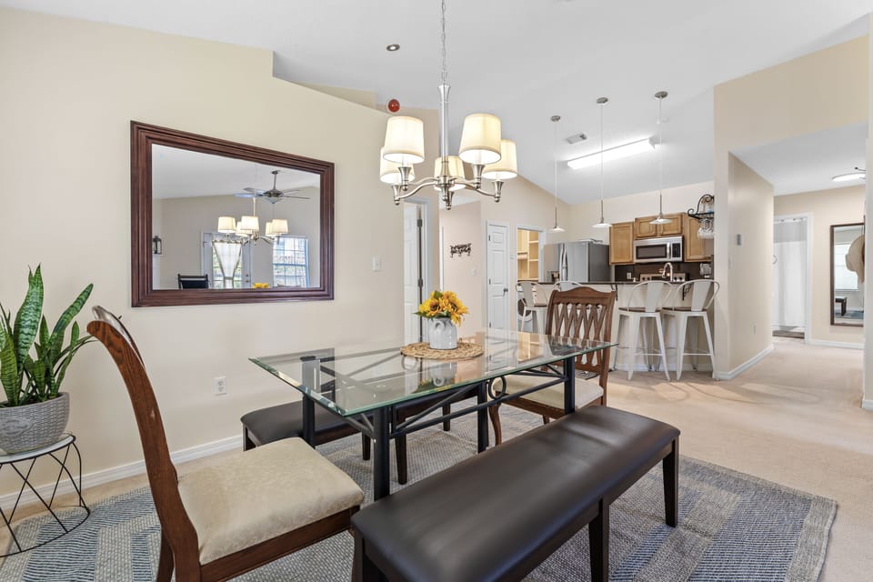 Dining Area Seats 8