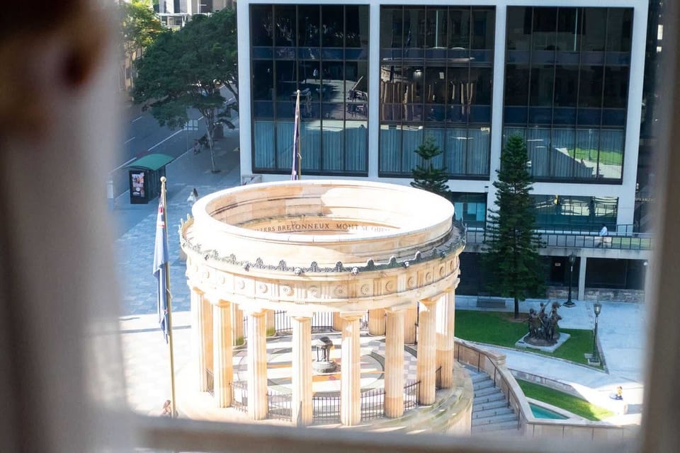 View of Anzac Sq