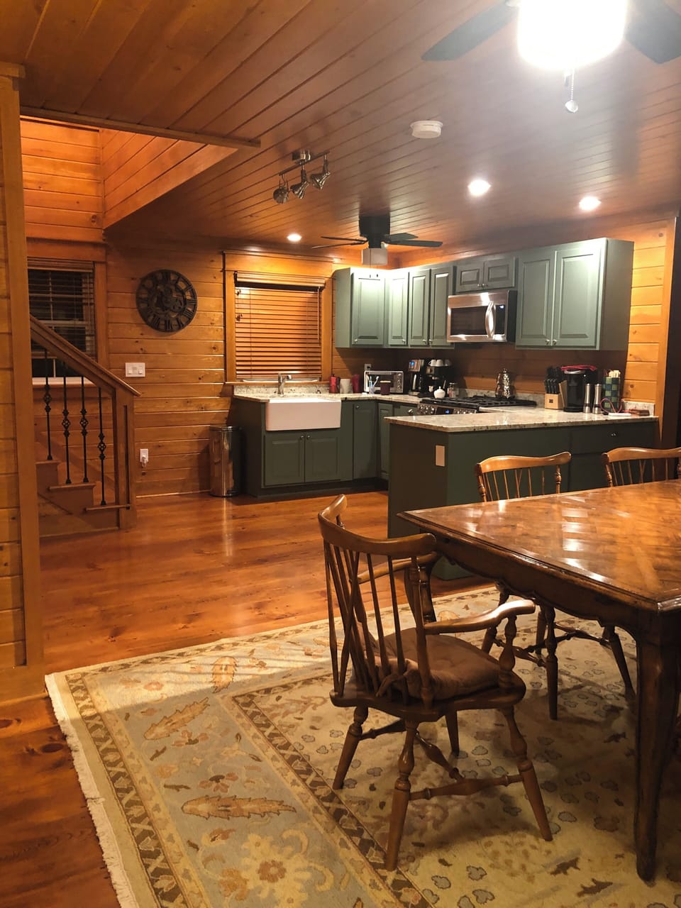 Kitchen, looking from the dining area