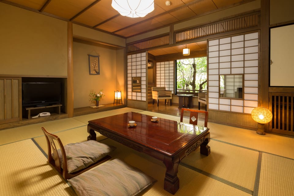 Japanese Style Room with Bath, North Building, Non Smoking | In-room safe, free WiFi, bed sheets