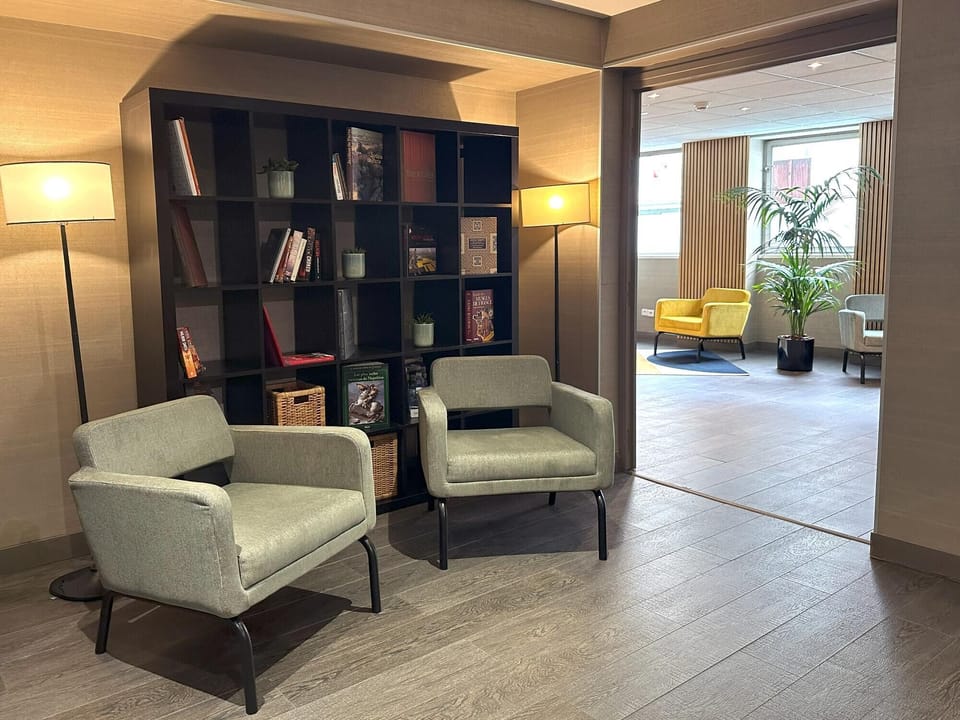 Lobby sitting area