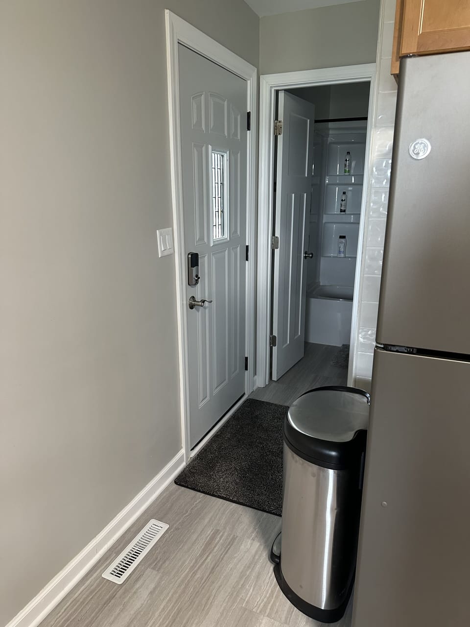 Front door entrance. 