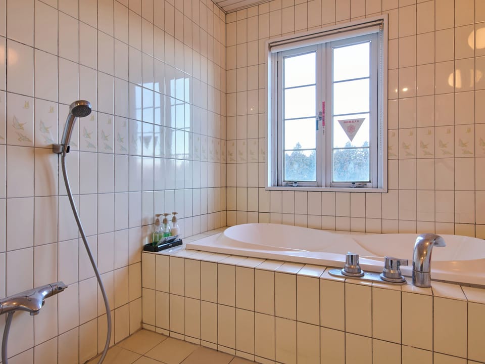Birthday Room, Non Smoking | Bathroom | Separate tub and shower, rainfall showerhead, designer toiletries