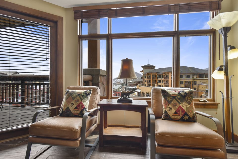 Living room seating area