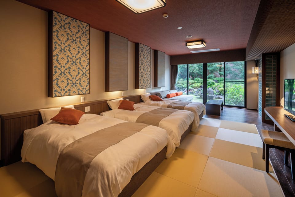 Japanese-Style Twin Room - Main Wing, Non Smoking | Bed sheets