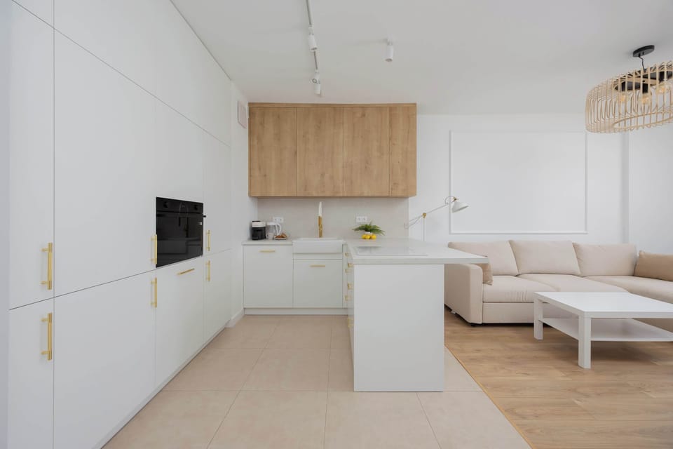 Lovely design of the apartment. 