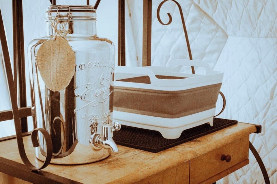 Collapsible sink and water jug