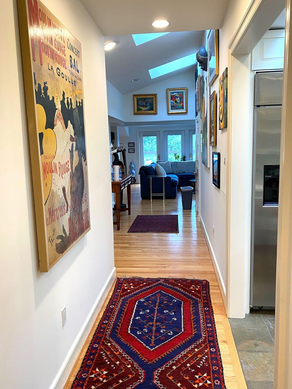 Looking towards living room