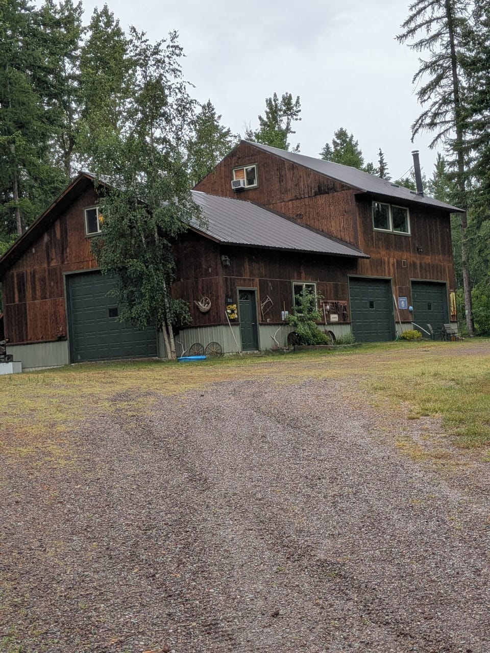 South view of the home
