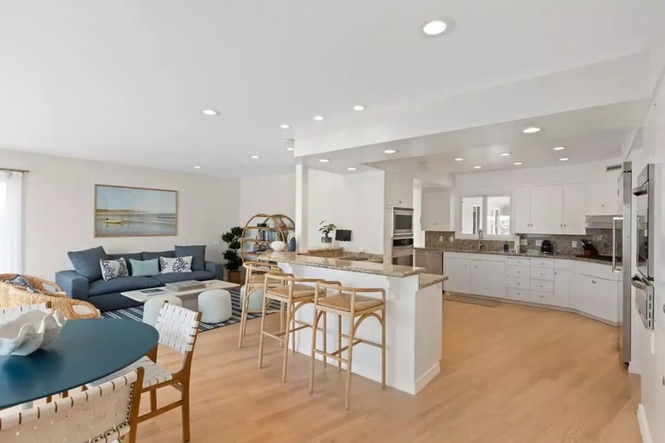 Family Room and Kitchen