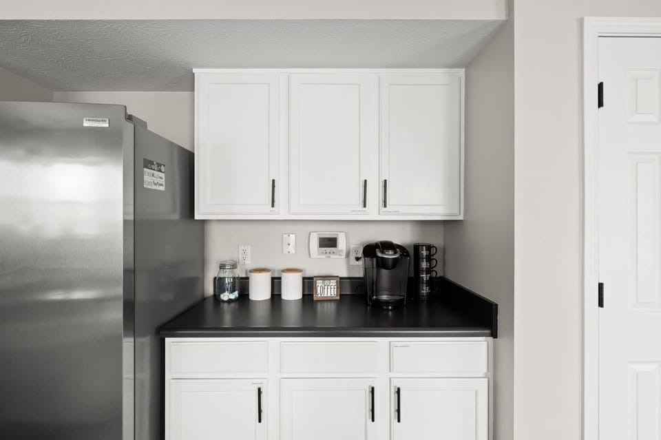 Kitchen with coffee station