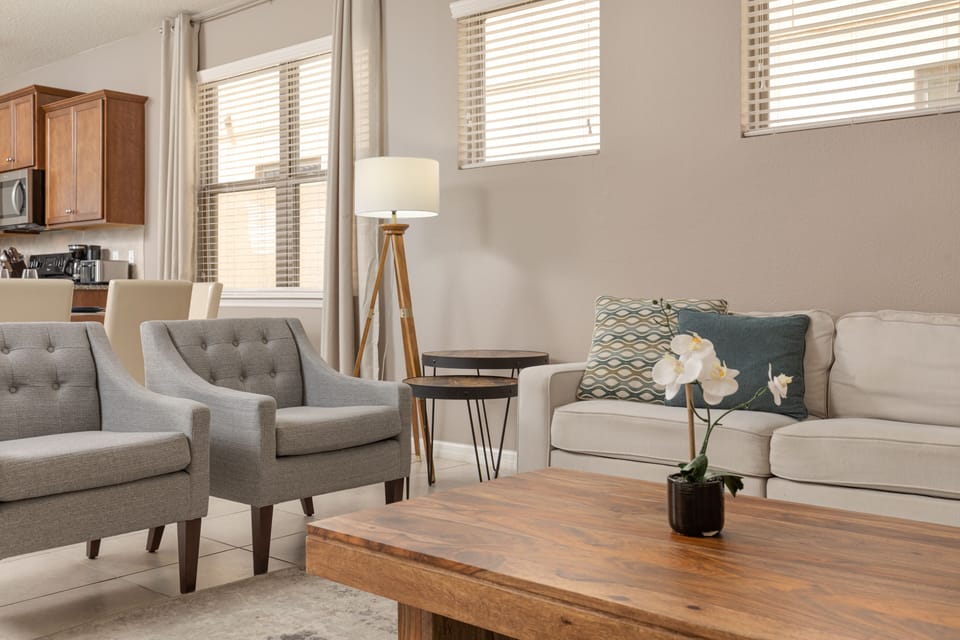 Modern and spacious living room viewed from another angle.