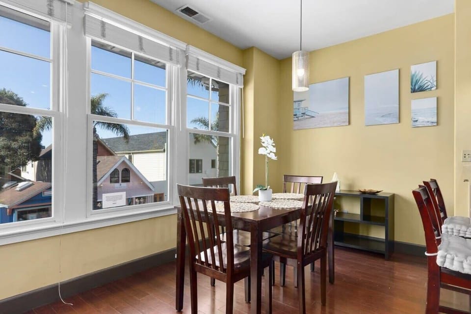 Dining Room Table Overlooking the Village