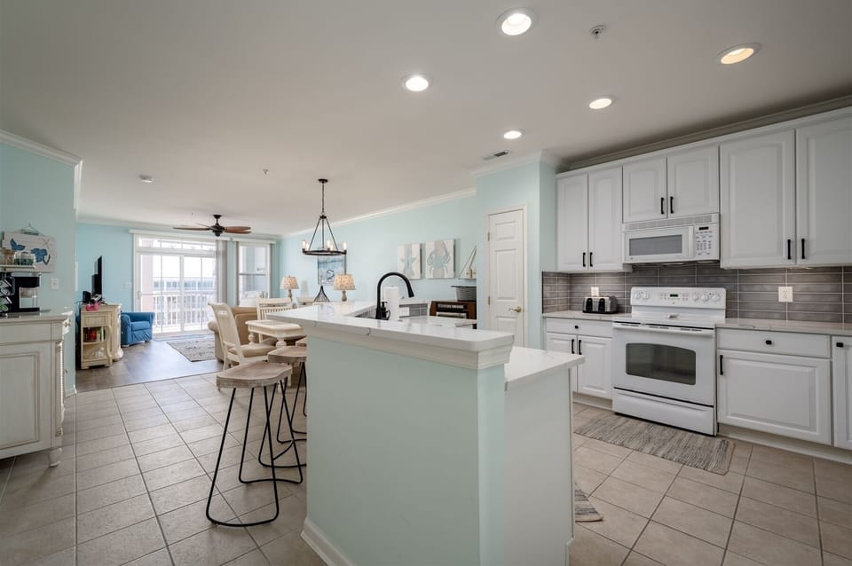 Open Concept Kitchen & Dining