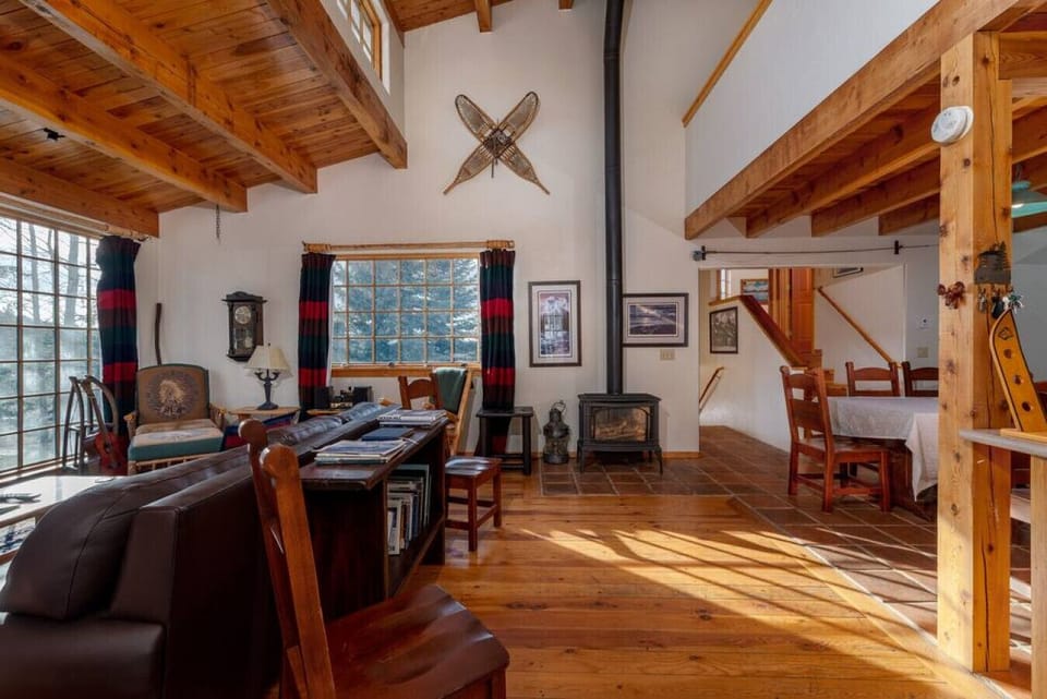 Living Room with Propane Fireplace