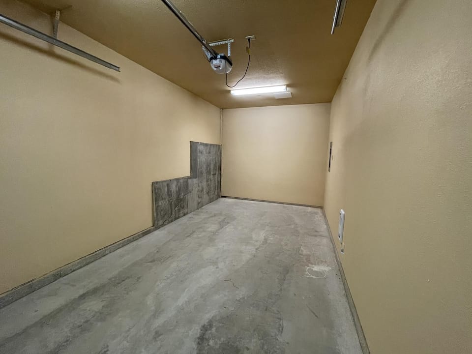 Heated garage for one car or some drying space for all of your Adventure Gear.