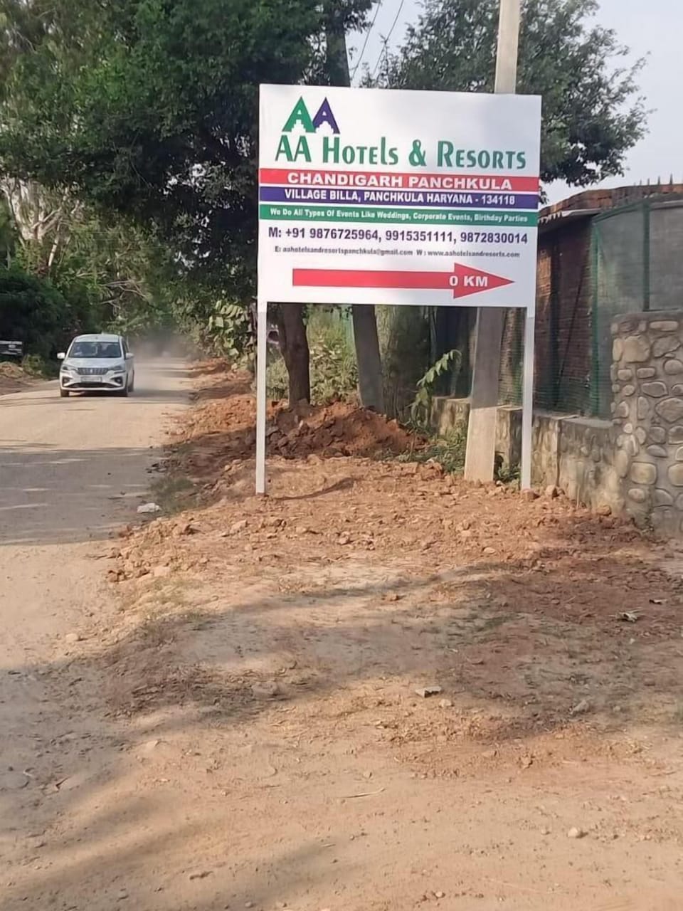 Front of property