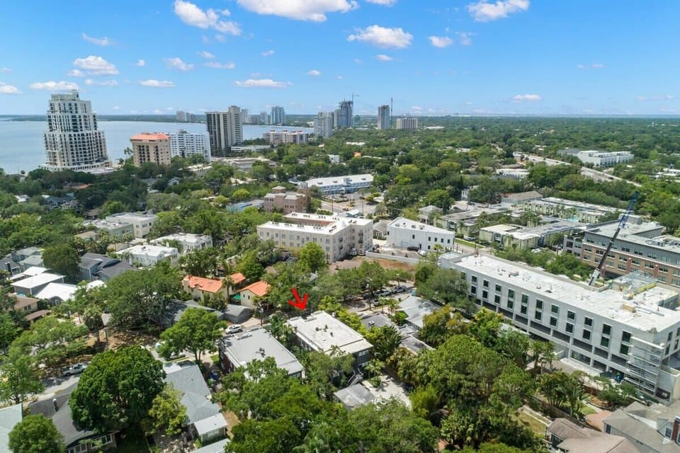 Aerial View of Home