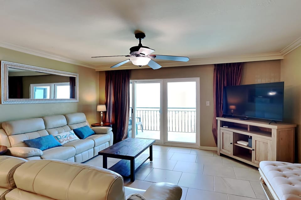 Living Room - Smart TV, Couch and Loveseat