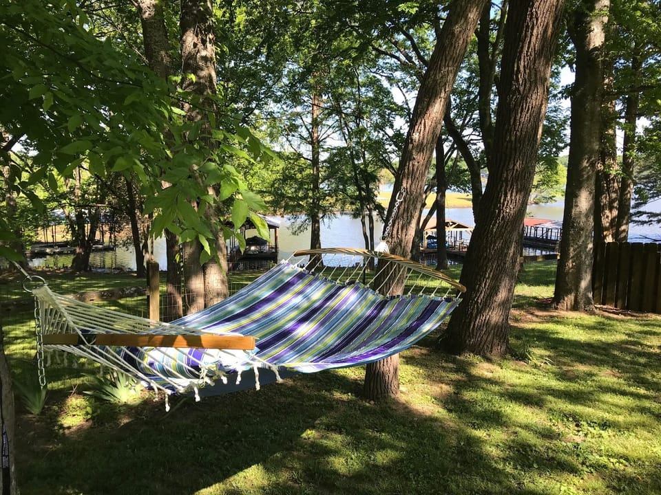 Relax in the hammock