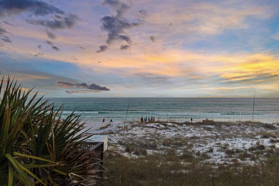 Twilight at the beach