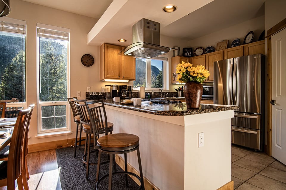 Modern open kitchen