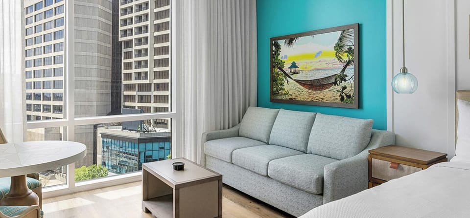 Unit may vary in layout, view, floor, and decor.