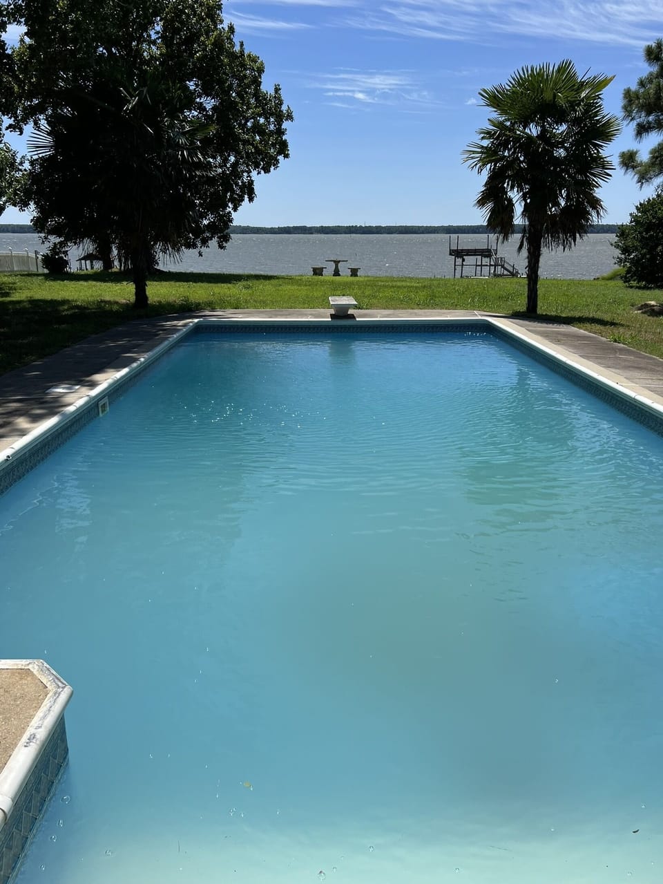 Inground not heated pool (seasonal)