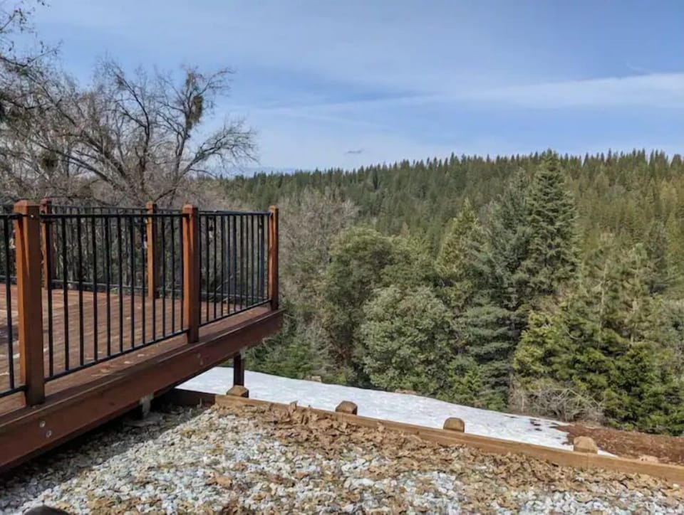 View from driveway