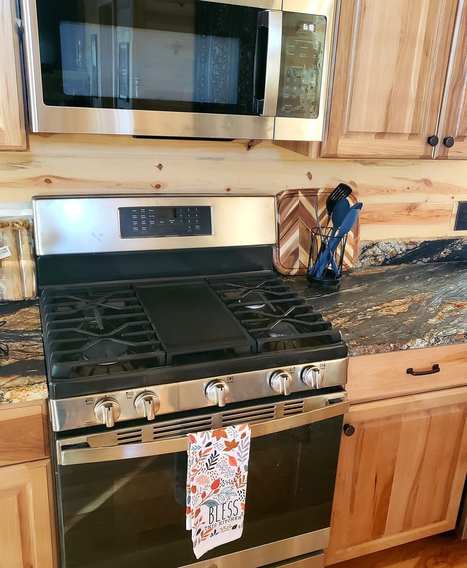 A top quality gas stove helps you prepare great meals.