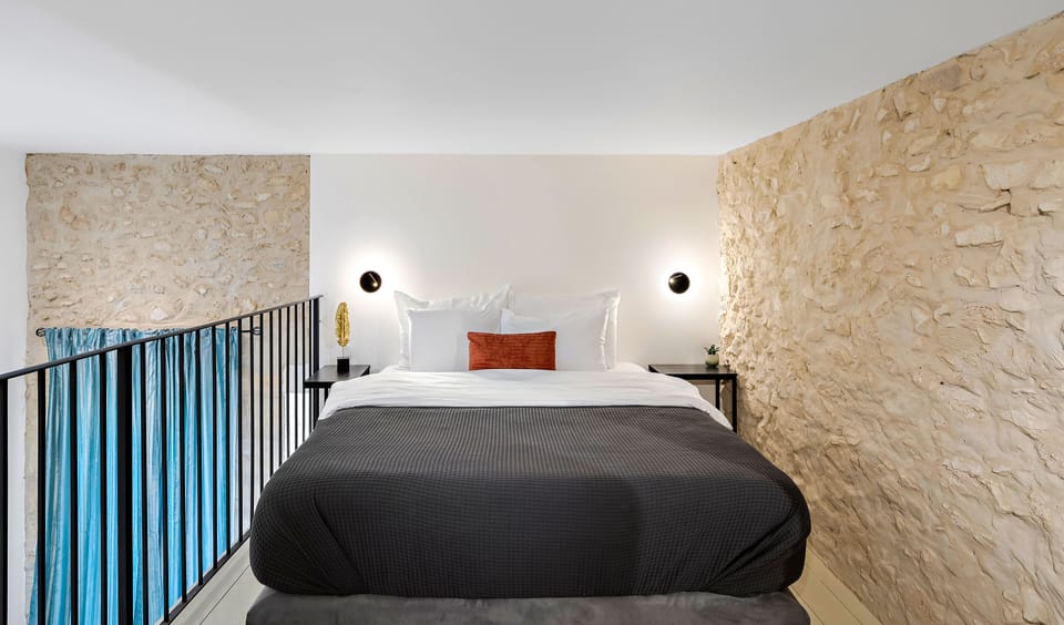 Premium bedding, memory foam beds, individually decorated