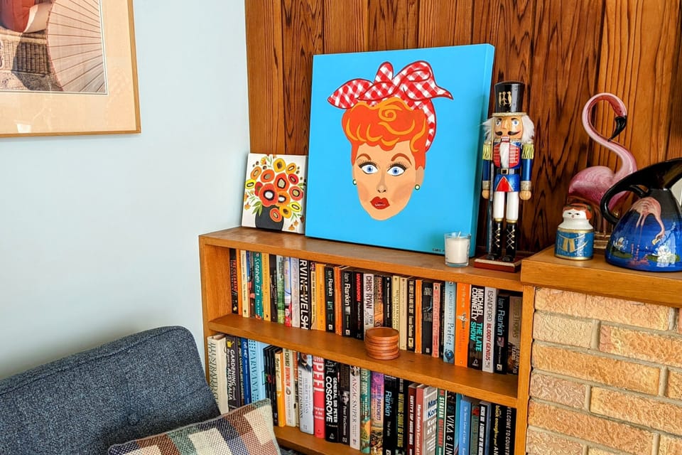 Original art by friends and family