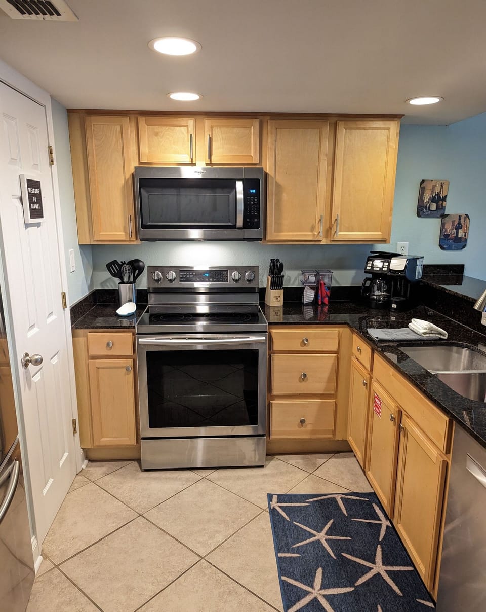 Kitchen View from Entrance Hallway