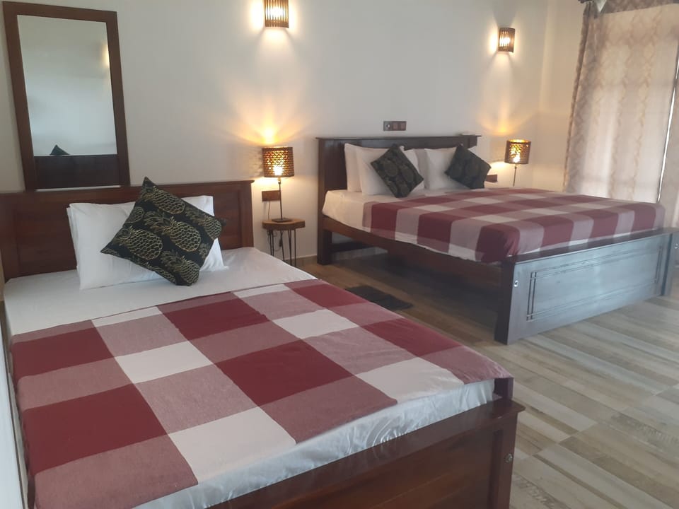 Standard Double Room | Iron/ironing board, bed sheets