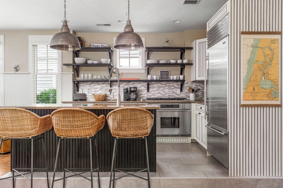 Elevated Kitchen with Large Island