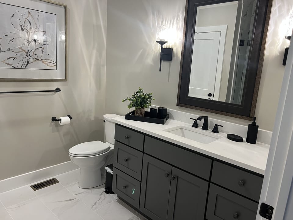 Master full bath with shower