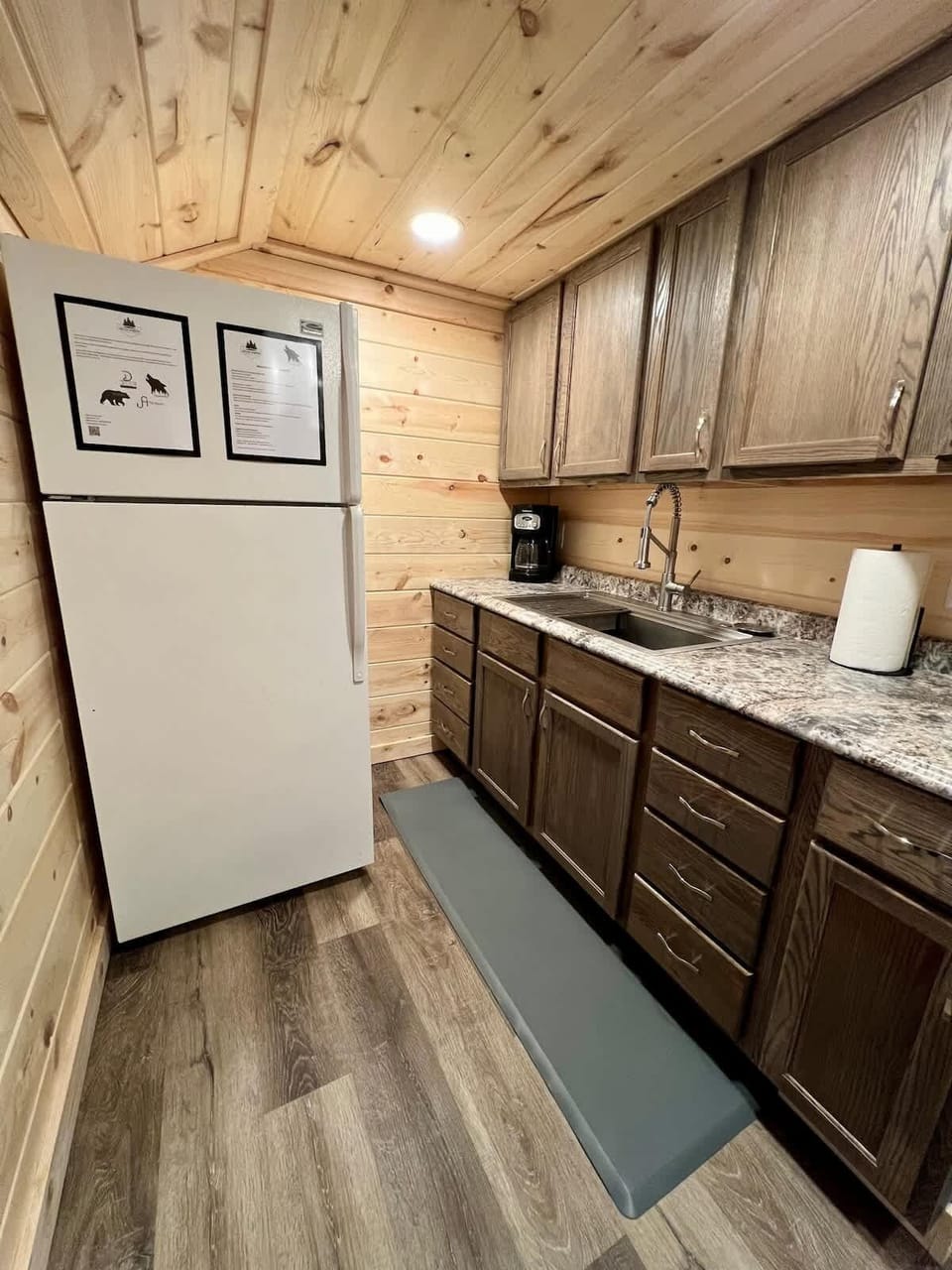 Kitchen area.