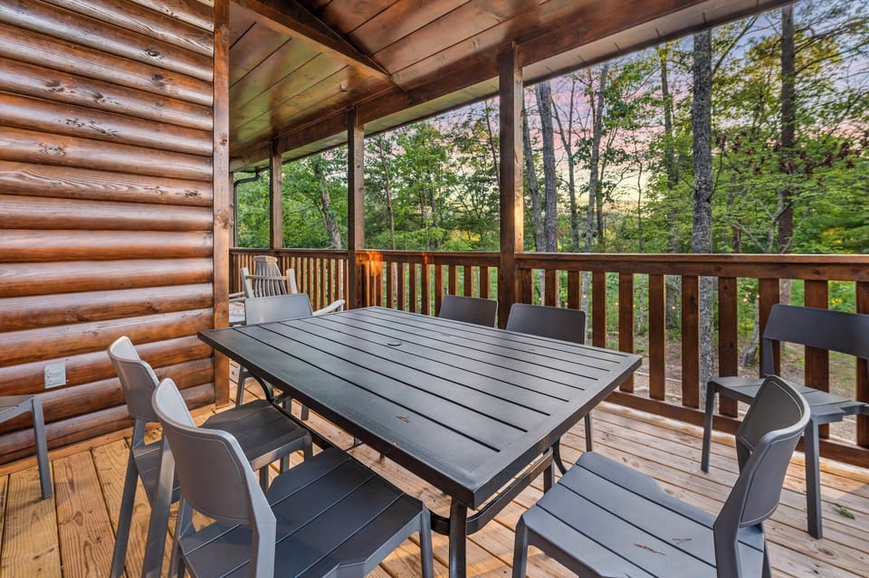 Decks with outside seating