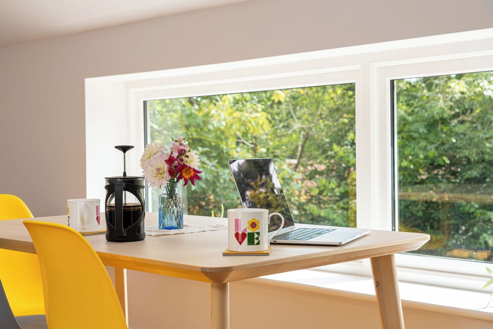 Coffee and other breakfast items are included