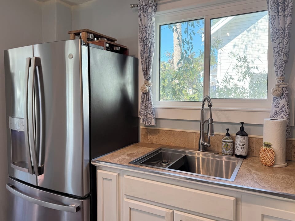 All stainless steel appliances!