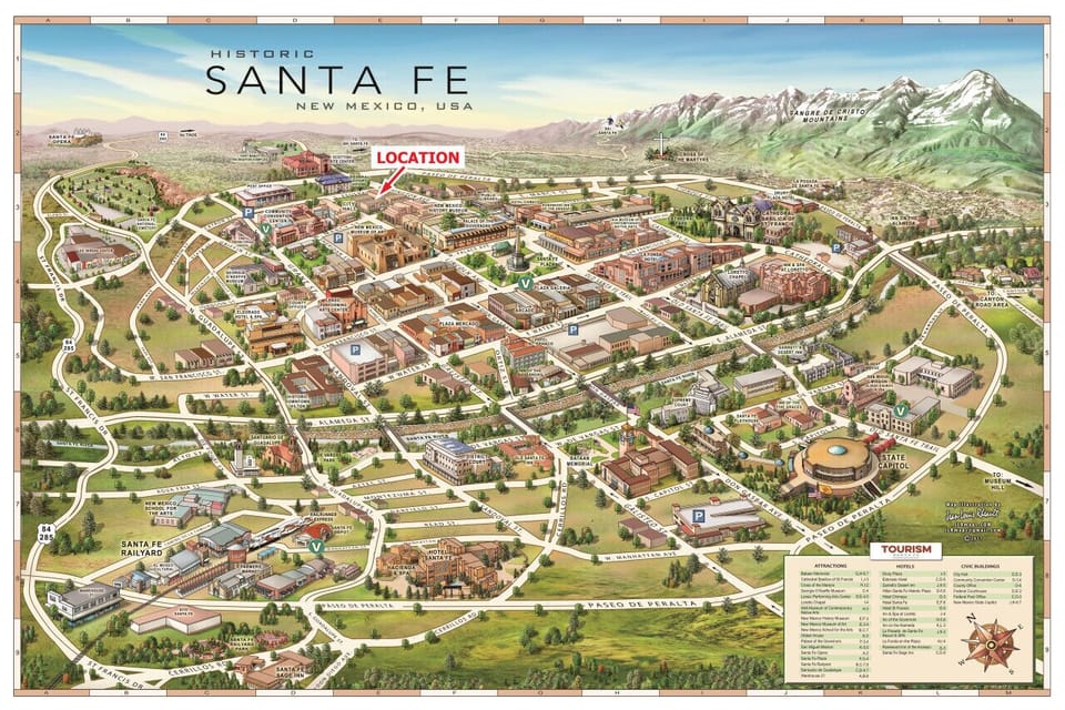 Location Map - Artistic Rendering