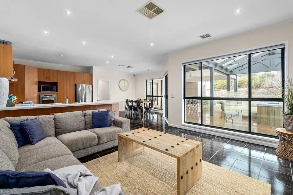 One of 3 separate living areas
