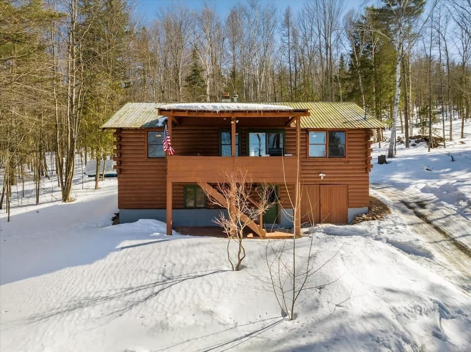 Cozy authentic log home nestled in the heart of the Adirondack Park!