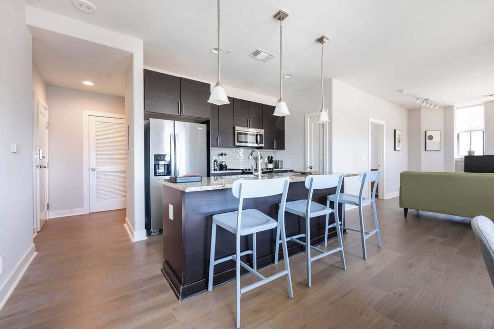 Stylish kitchen island